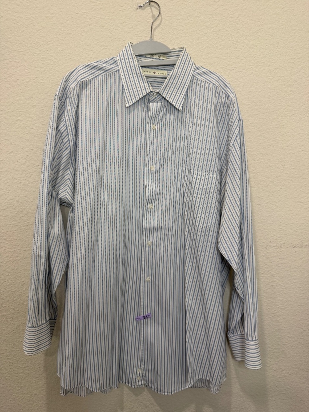 Men’s long sleeved Joseph Abboud dress shirt